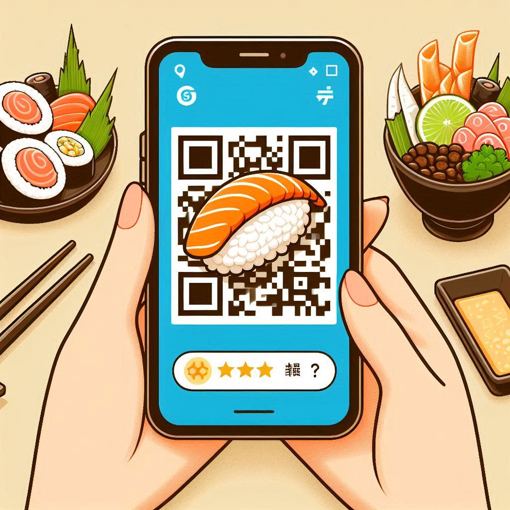 くら寿司のQRコードをスマホで再表示する方法を解説。